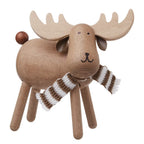 WOODY FOREST Deko-Elch mit Schal