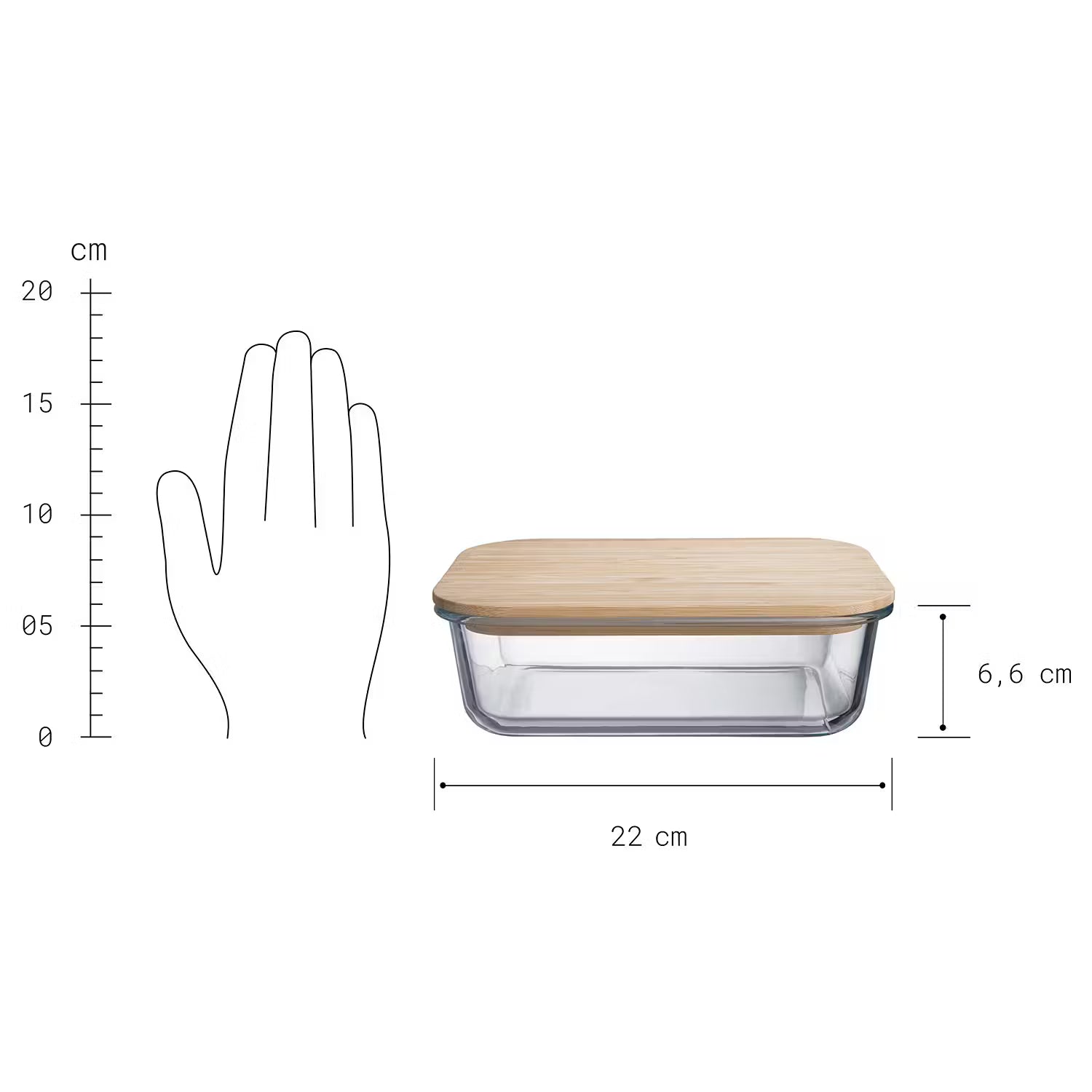 NATURALS Lunchbox 4er-Set