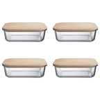 NATURALS Lunchbox 4er-Set