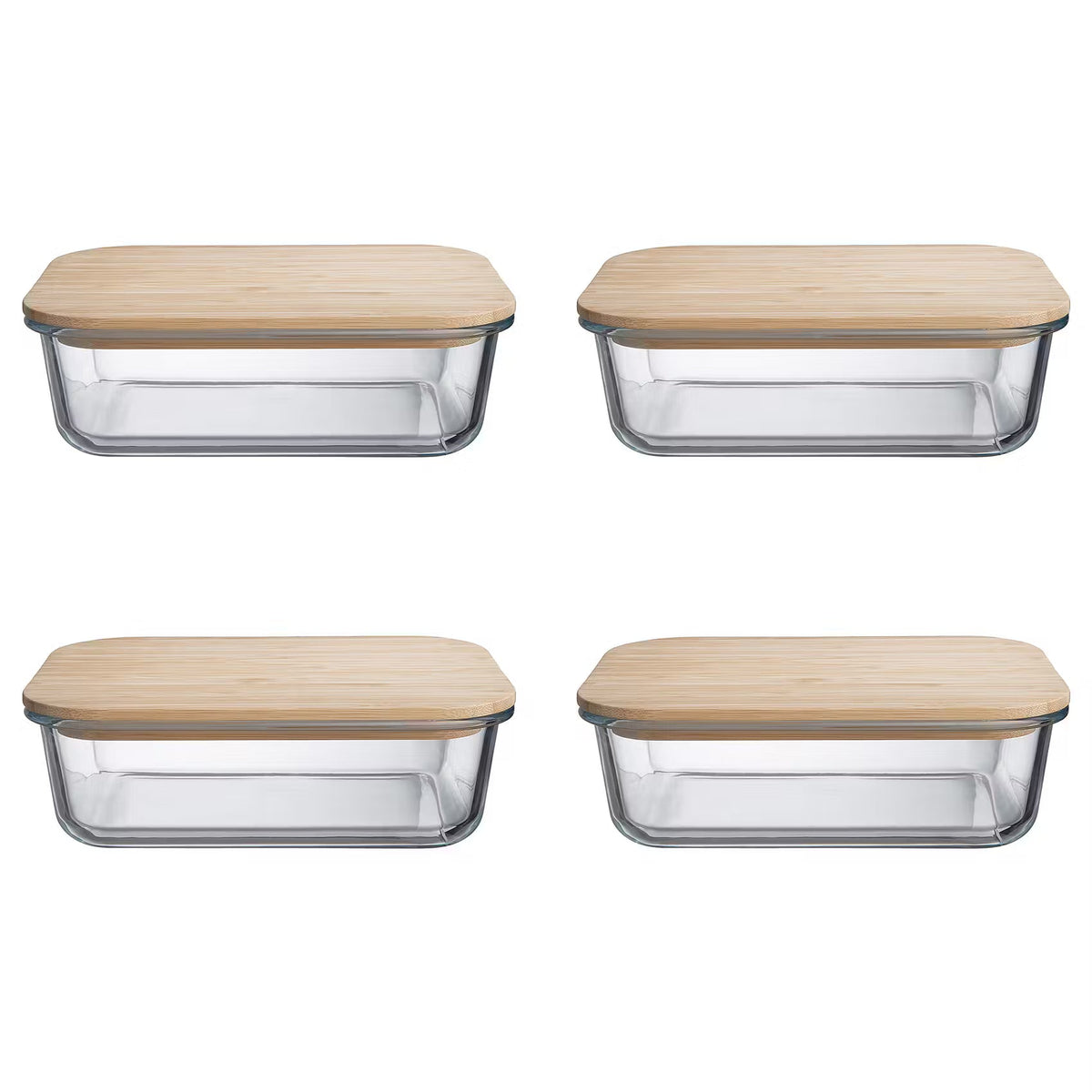 NATURALS Lunchbox 4er-Set