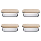 NATURALS Lunchbox 4er-Set