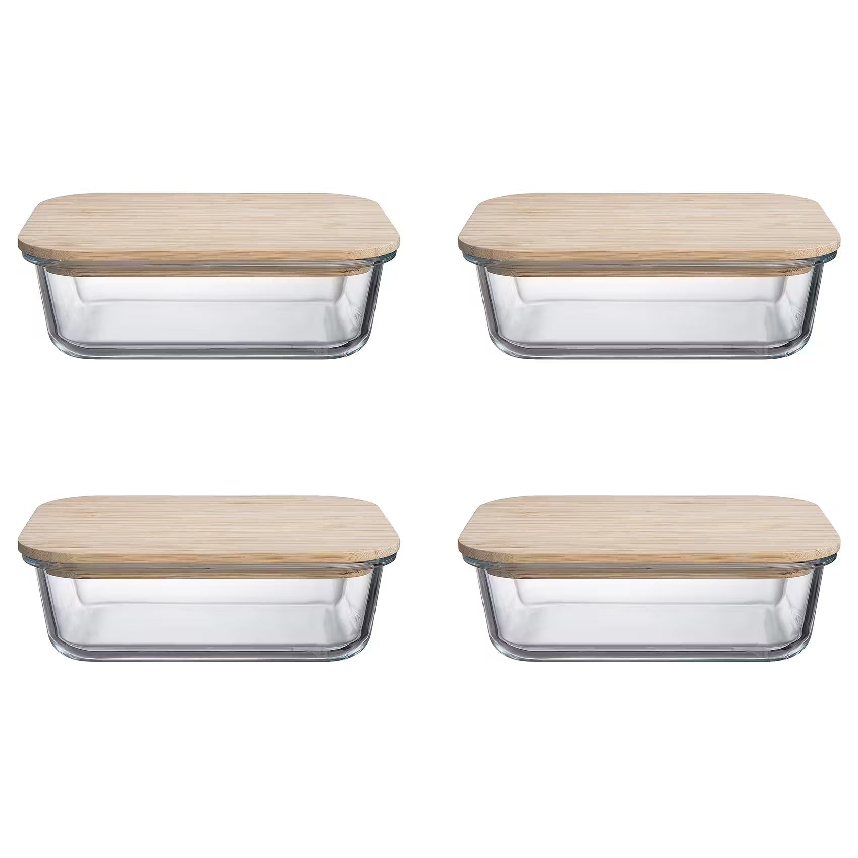 NATURALS Lunchbox 4er-Set