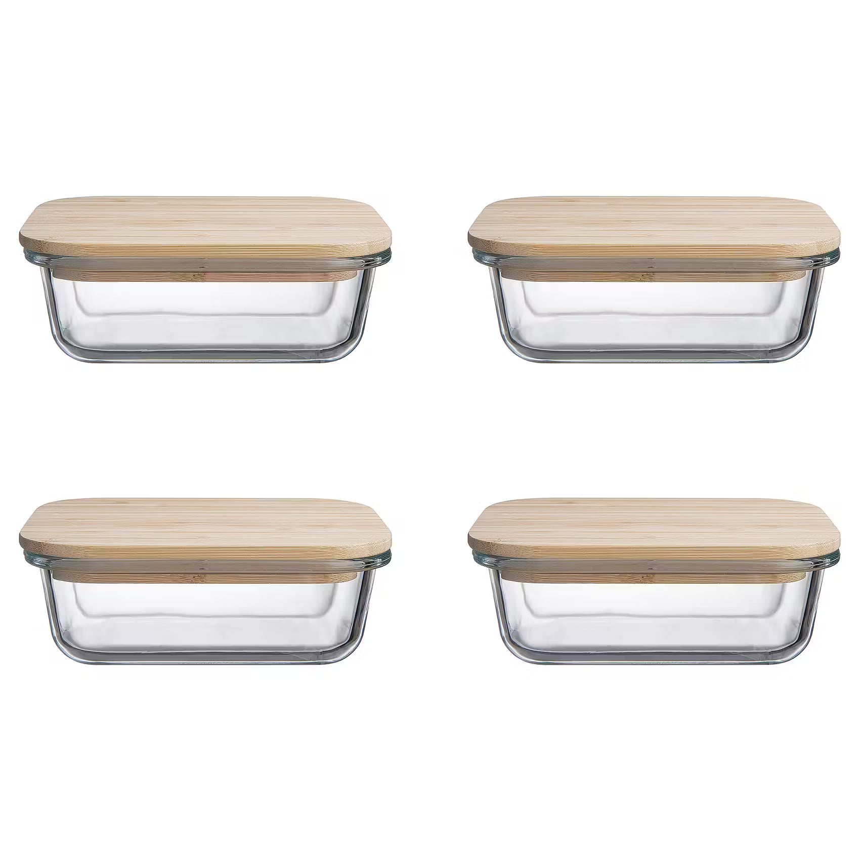 NATURALS Lunchbox 4er-Set