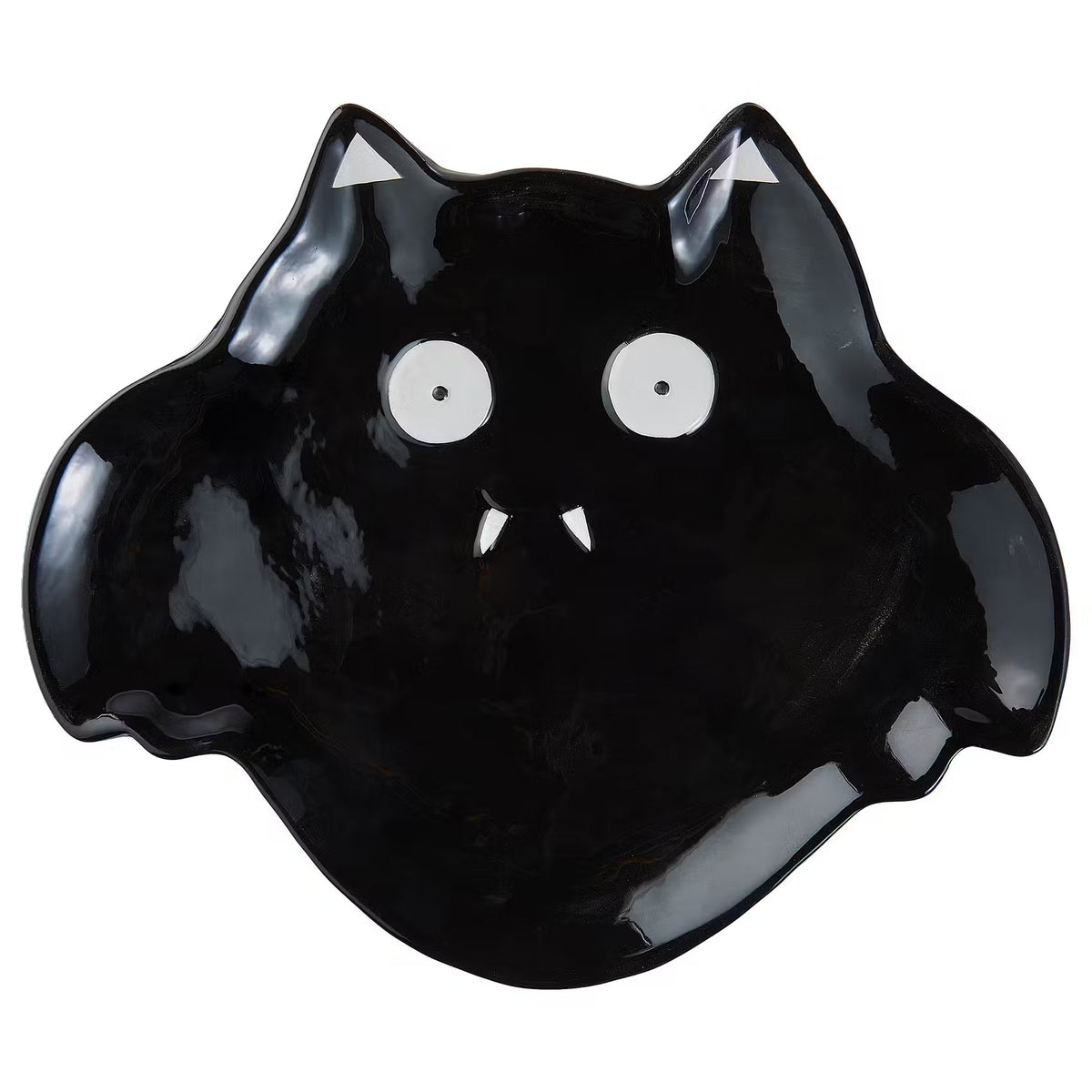 HALLOWEEN Deko-Teller Fledermaus
