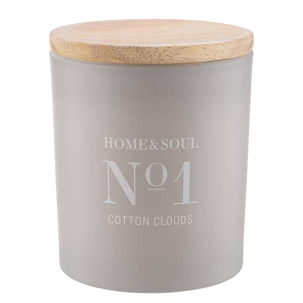 HOME & SOUL Duftkerze Cotton Clouds No.1