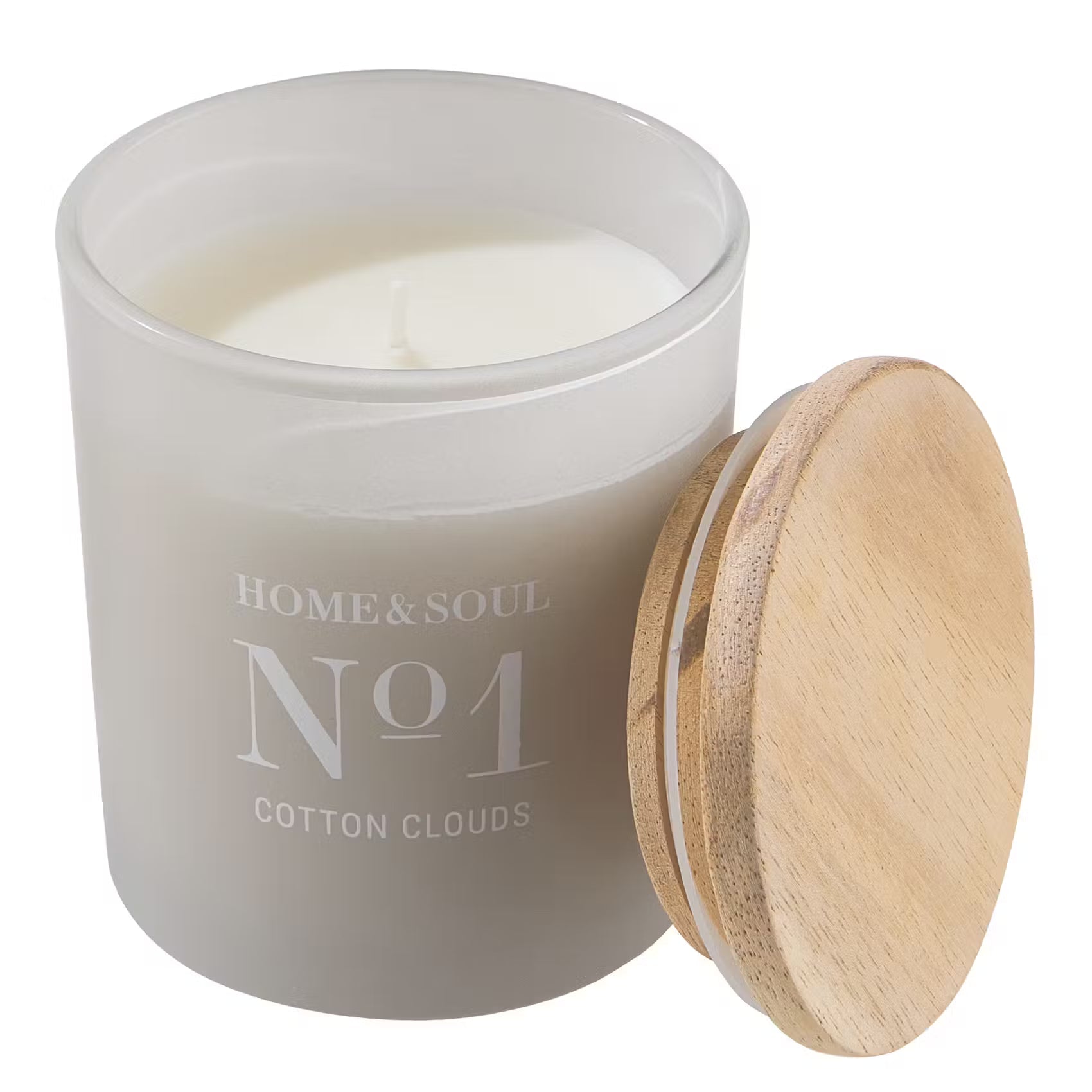 HOME & SOUL Duftkerze Cotton Clouds No.1