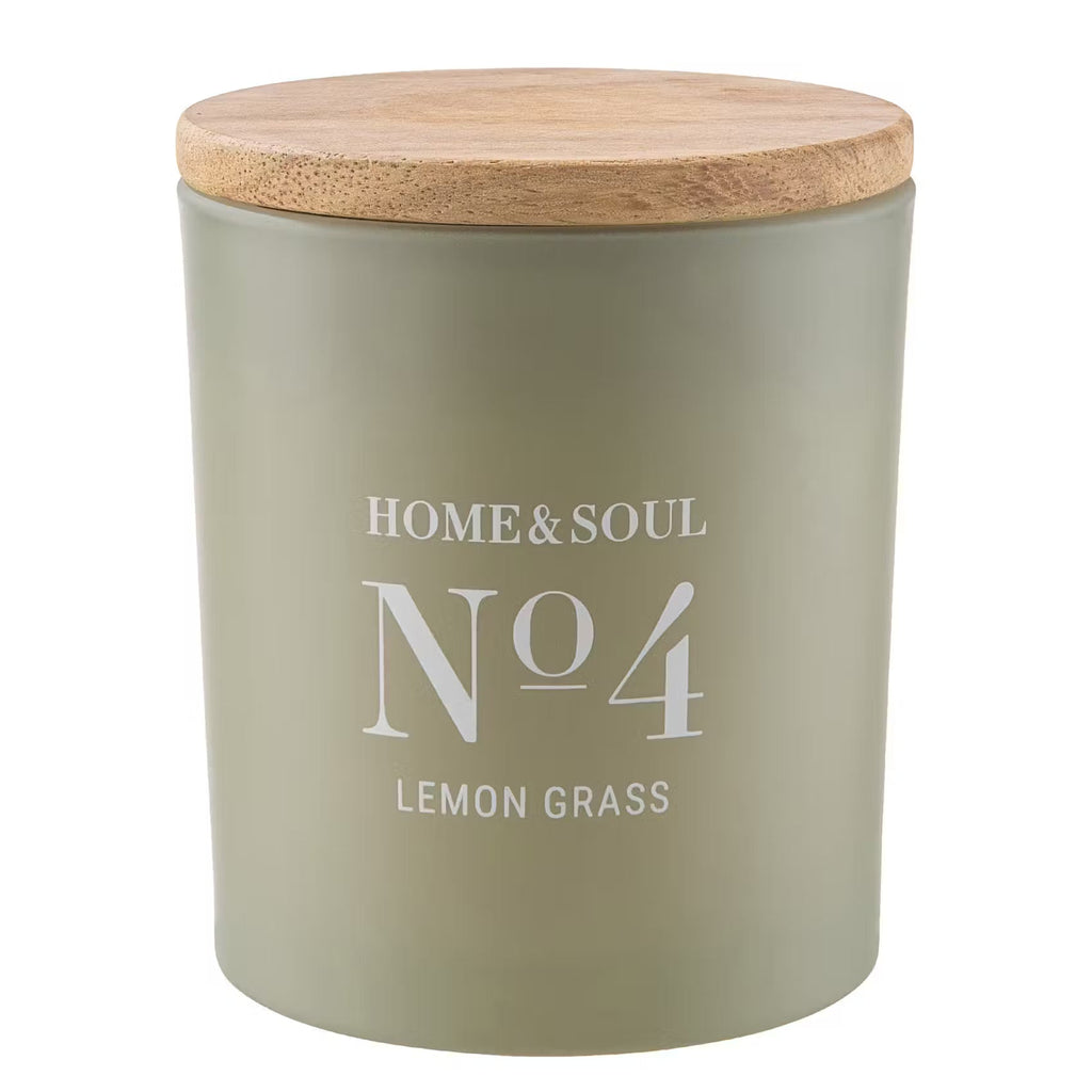 HOME & SOUL Duftkerze Lemon Grass No.4