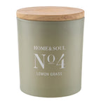 HOME & SOUL Duftkerze Lemon Grass No.4