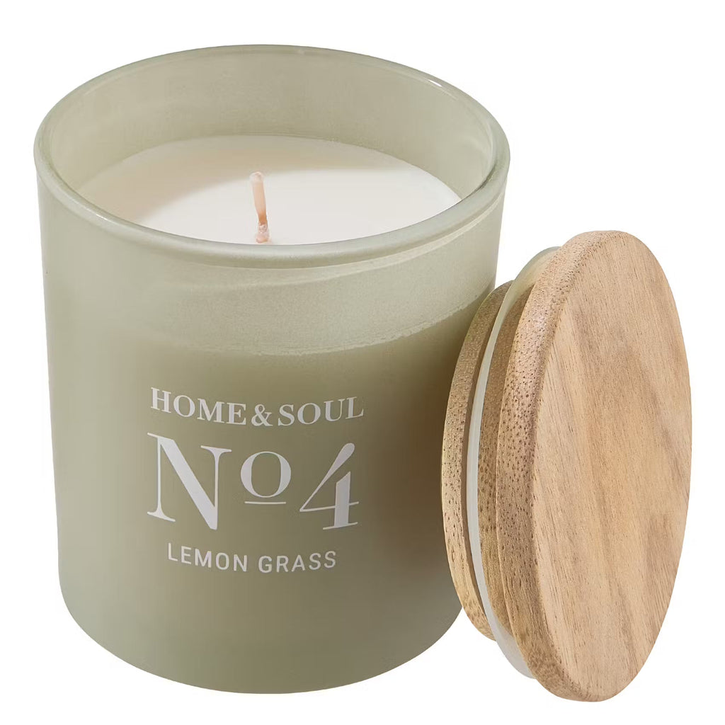 HOME & SOUL Duftkerze Lemon Grass No.4