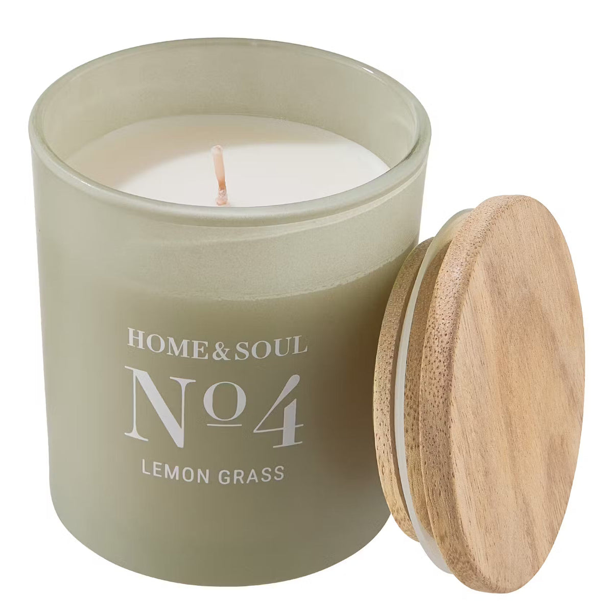 HOME & SOUL Duftkerze Lemon Grass No.4