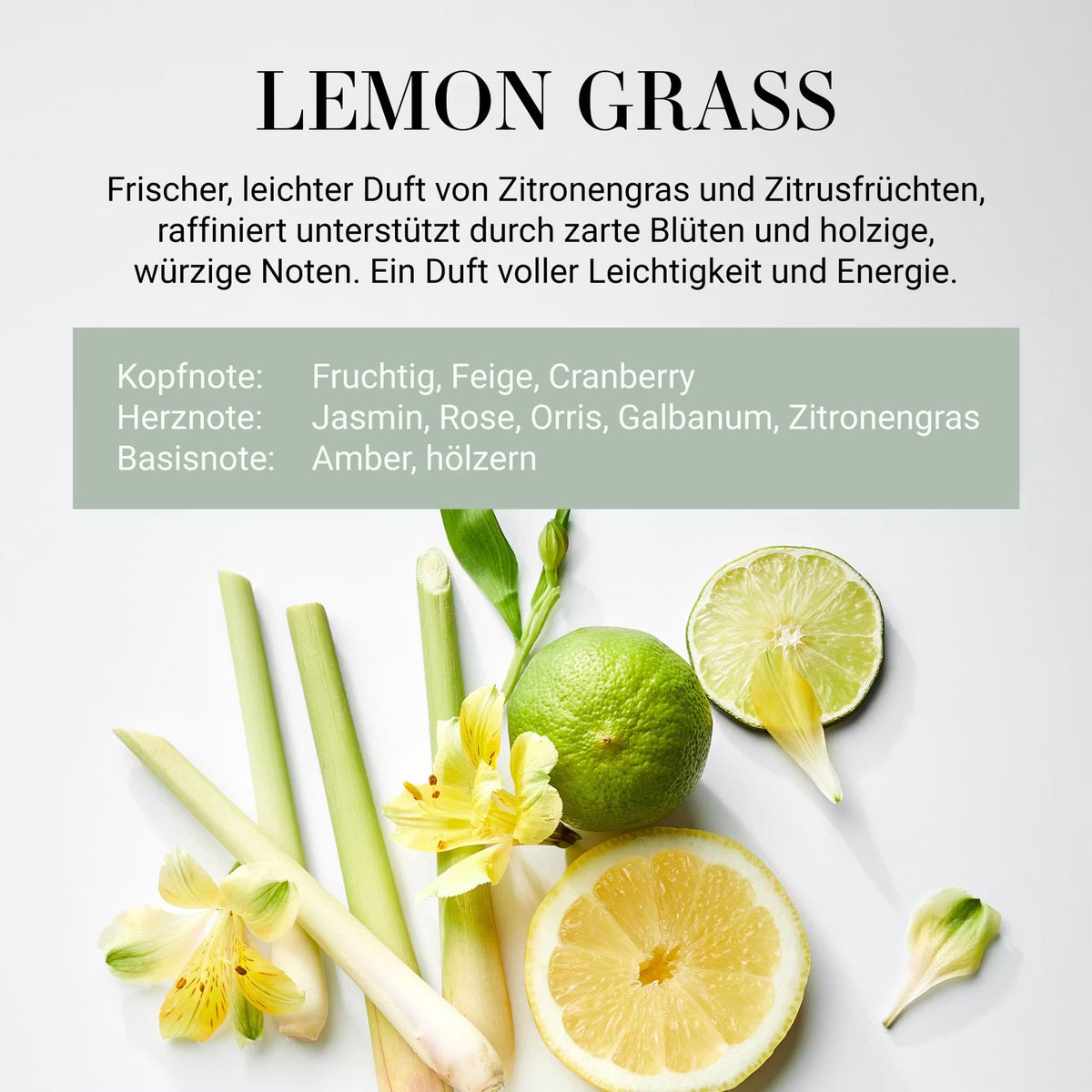 HOME & SOUL Duftkerze Lemon Grass No.4