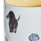 DOG LOVER Blumenübertopf Dackel