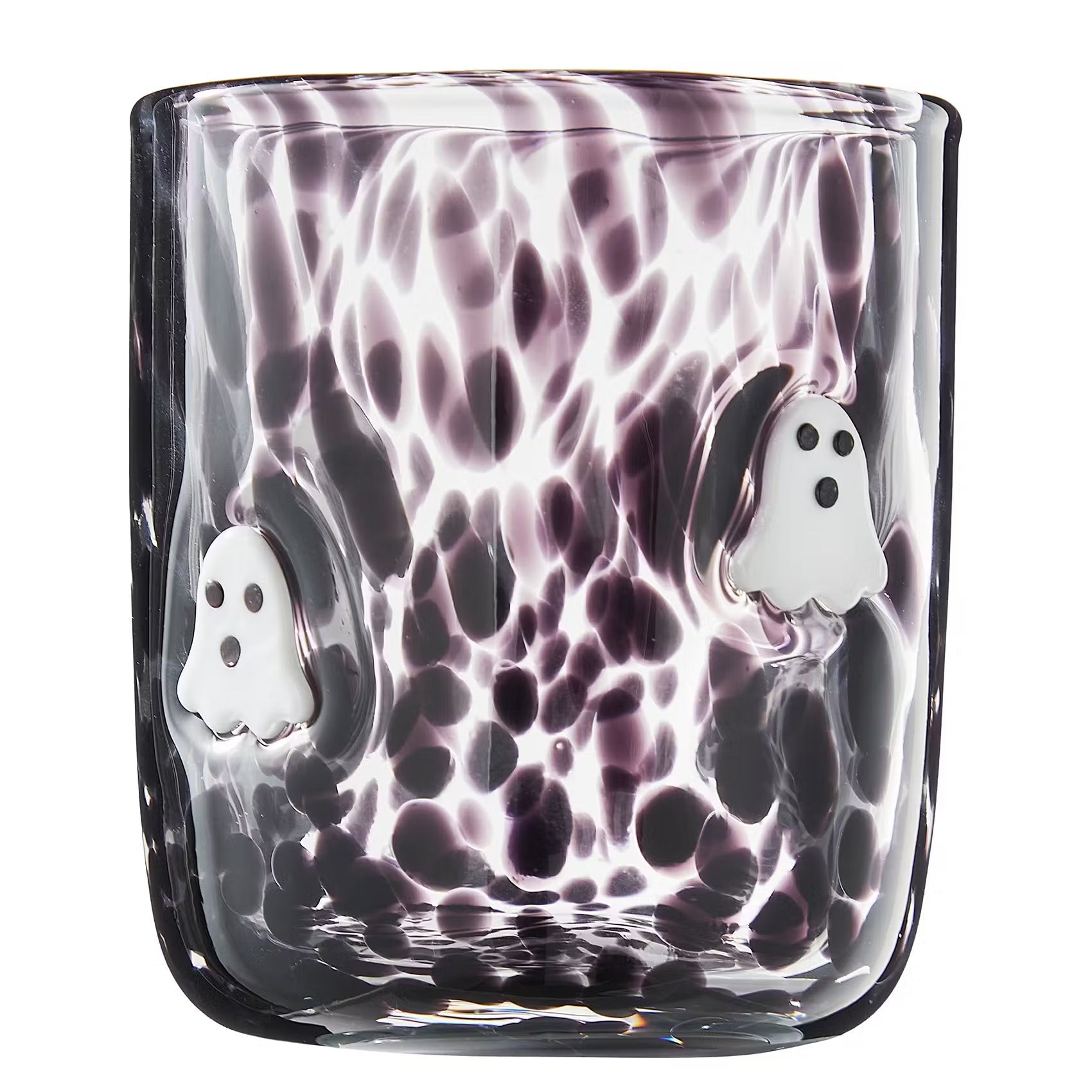 HALLOWEEN Trinkglas Konfetti Geist