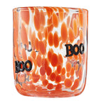 HALLOWEEN Trinkglas Konfetti Boo