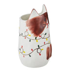PABLO Vase Katze handbemalt