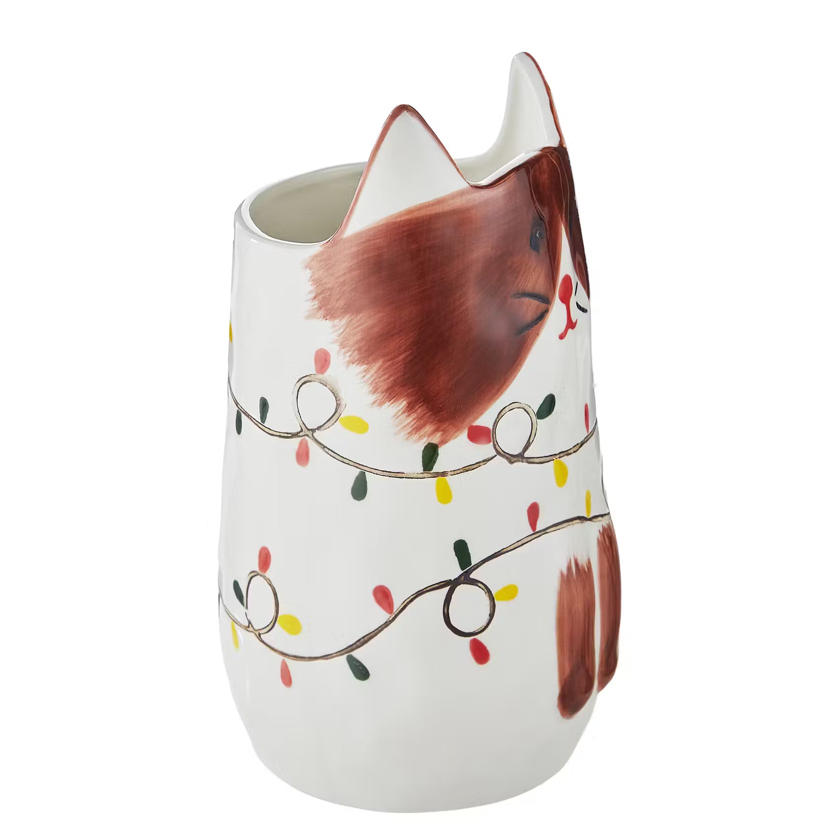PABLO Vase Katze handbemalt