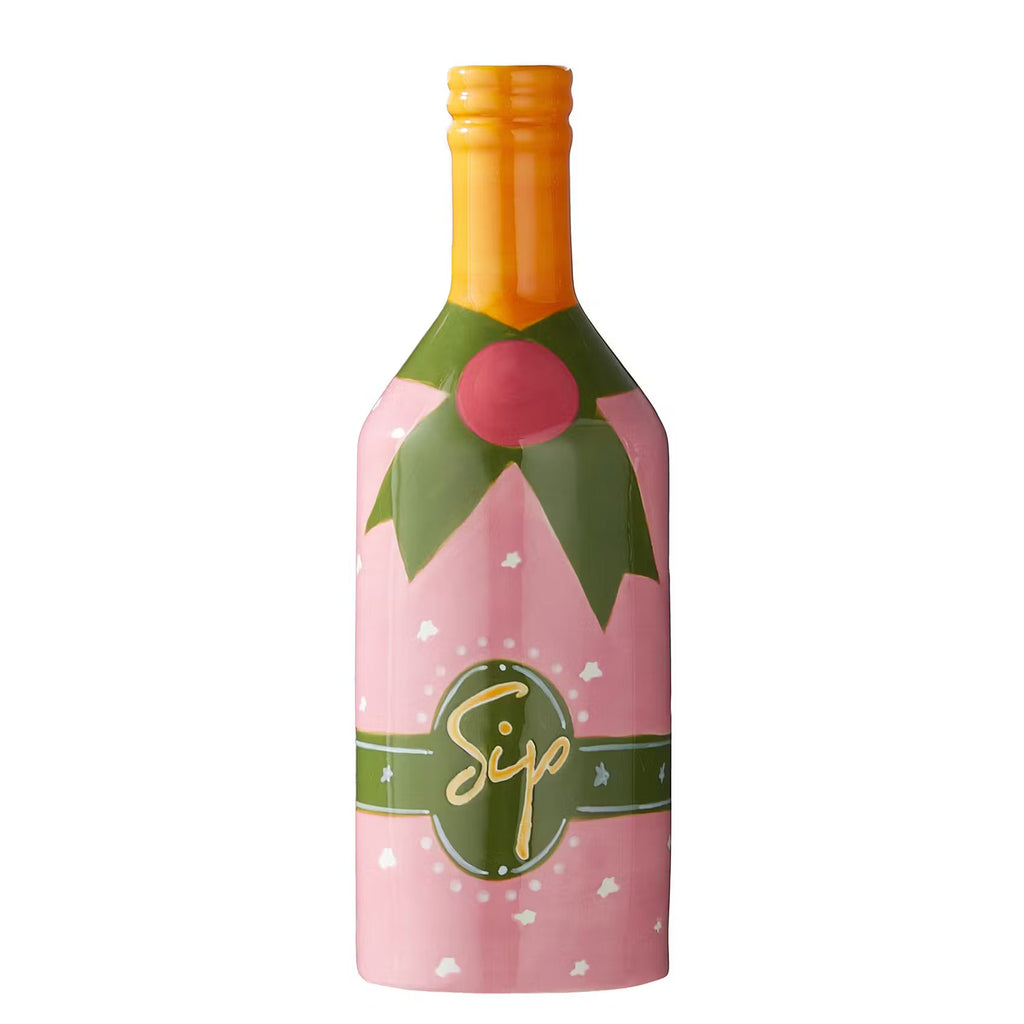 SIP Vase Flasche handbemalt