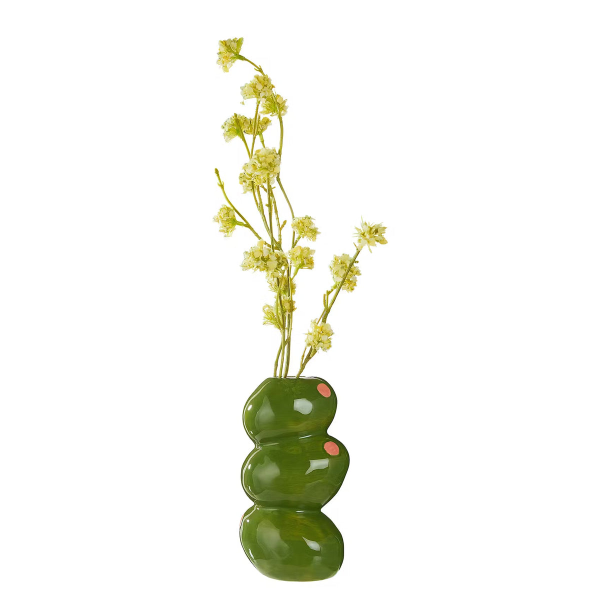OLIVES Vase Oliven handbemalt