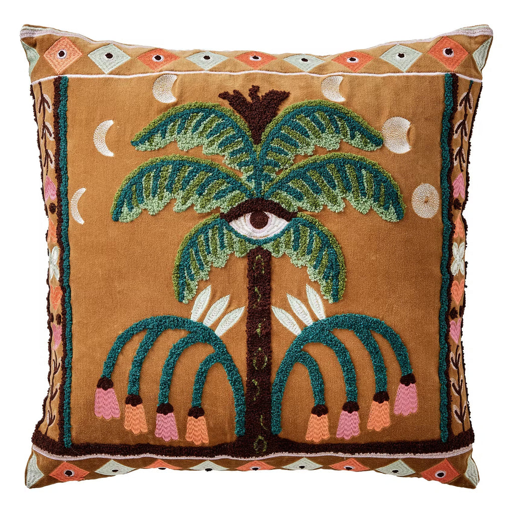 BOHEMIAN Kissen Palme