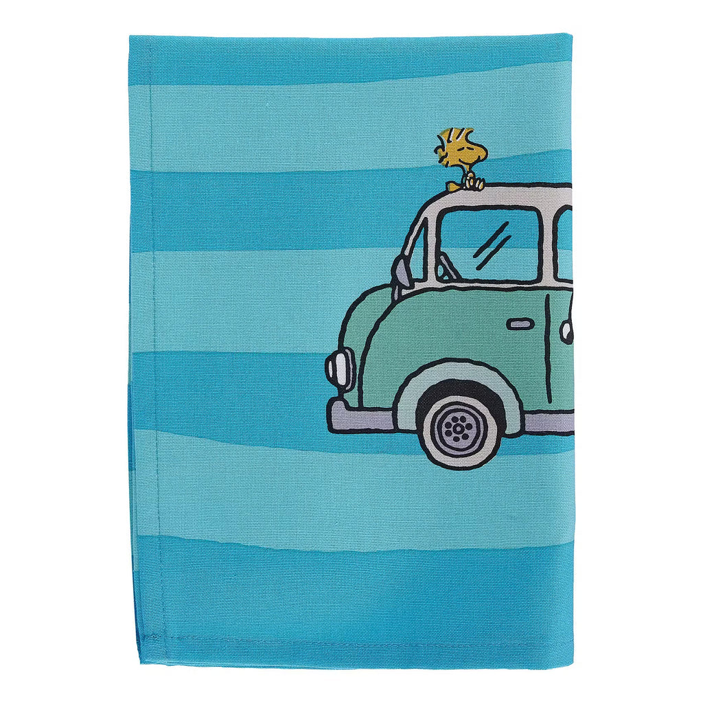 PEANUTS Geschirrtuch Camper