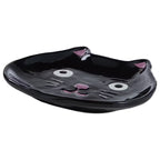 HALLOWEEN Deko-Teller Katze 2er-Set