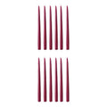TWIN FLAME konische Zwillingskerze 12er-Set