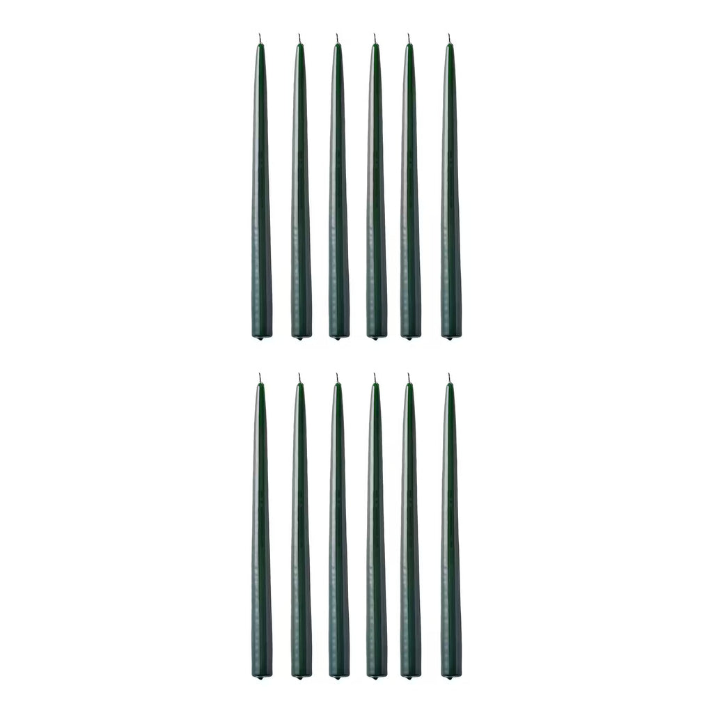 TWIN FLAME konische Zwillingskerze 12er-Set