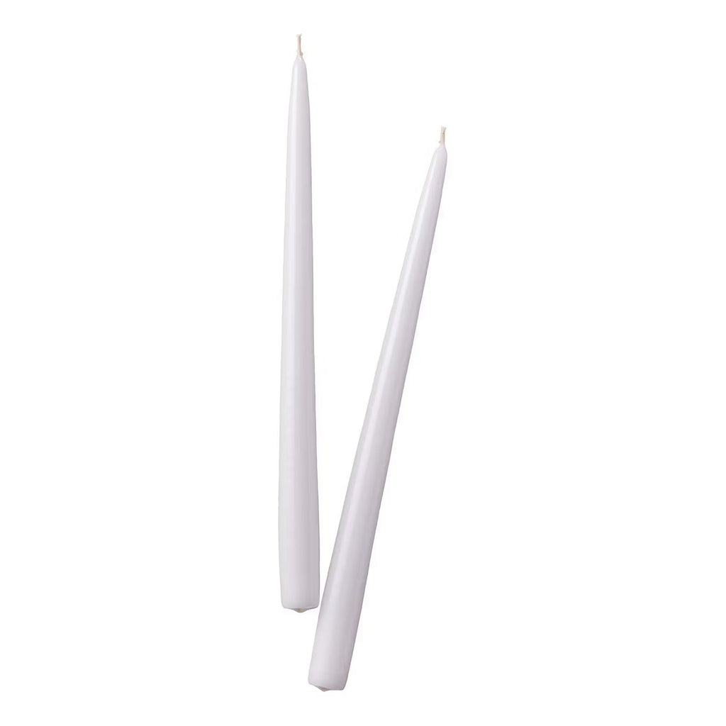 TWIN FLAME konische Zwillingskerze 12er-Set