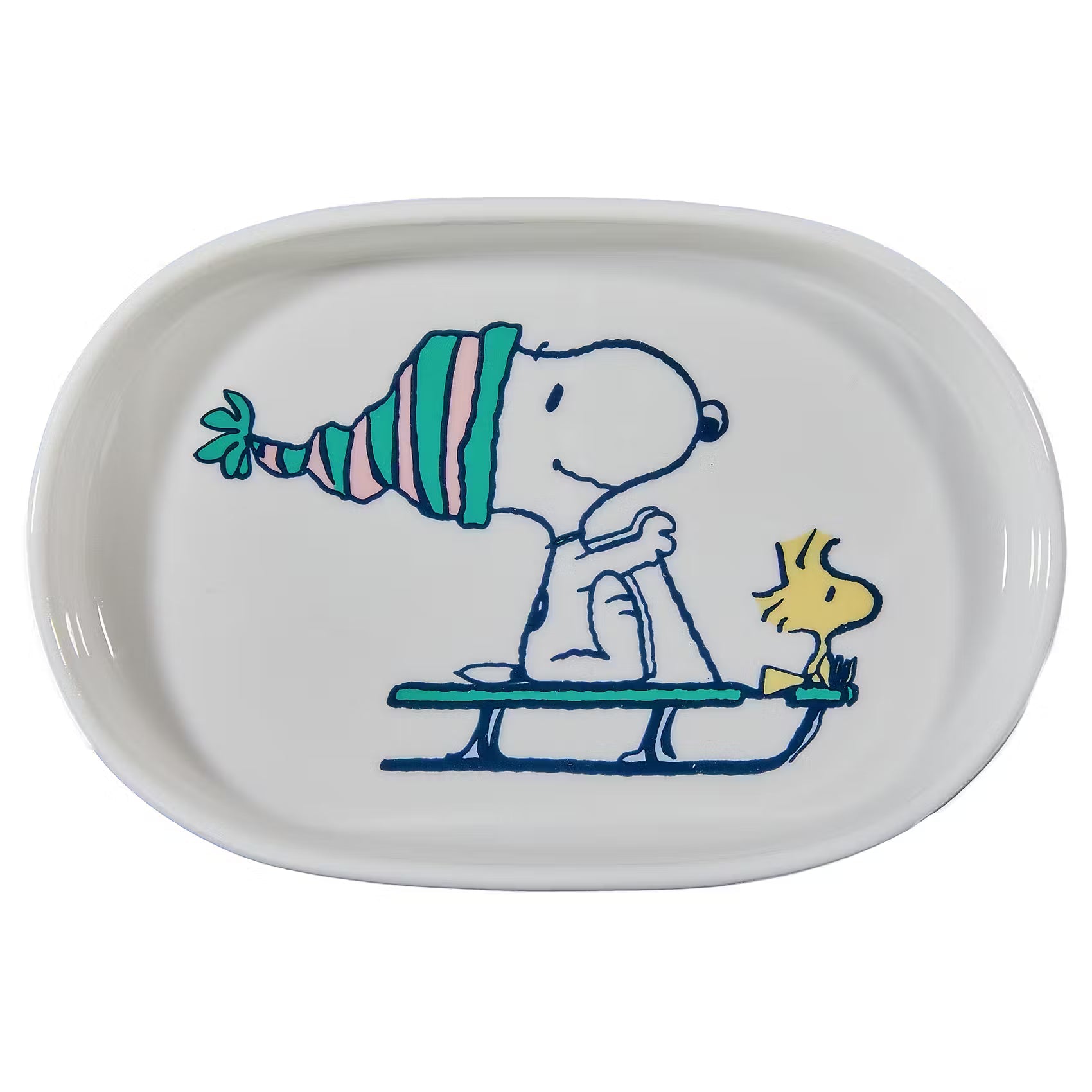 Schmuckteller PEANUTS Snoopy Schlitten