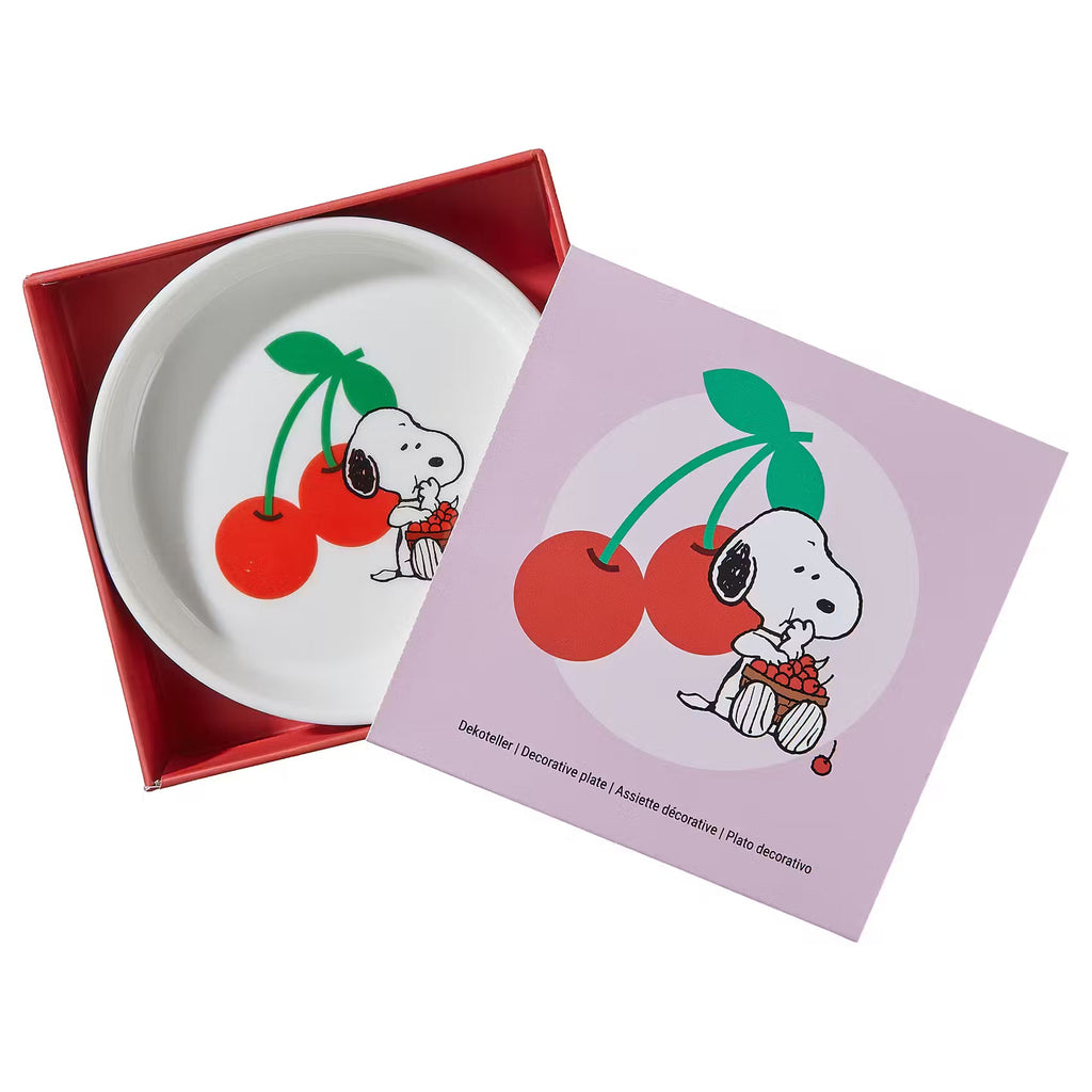 Schmuckteller PEANUTS Snoopy Kirschen